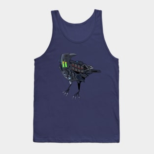 Earsiq Crow Fader(Plugged in Variant) Tank Top